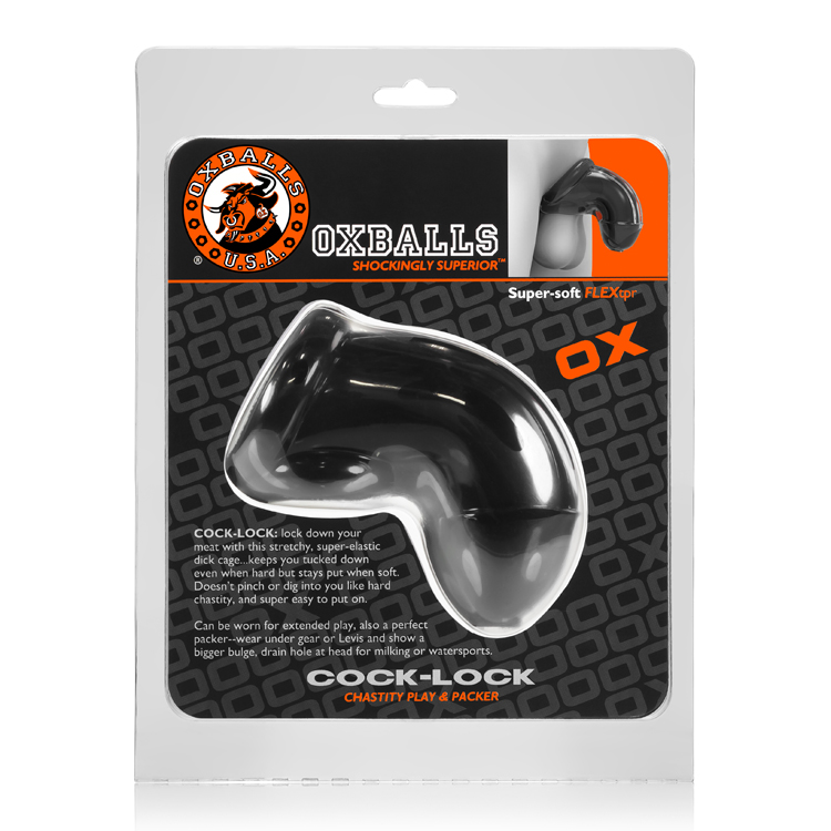 COCK-LOCK chastity Oxballs black X750 (1)
