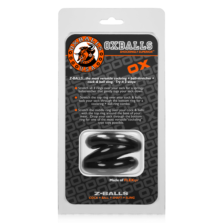 Z-BALLS ballstretcher Oxballs black (X750) (1)