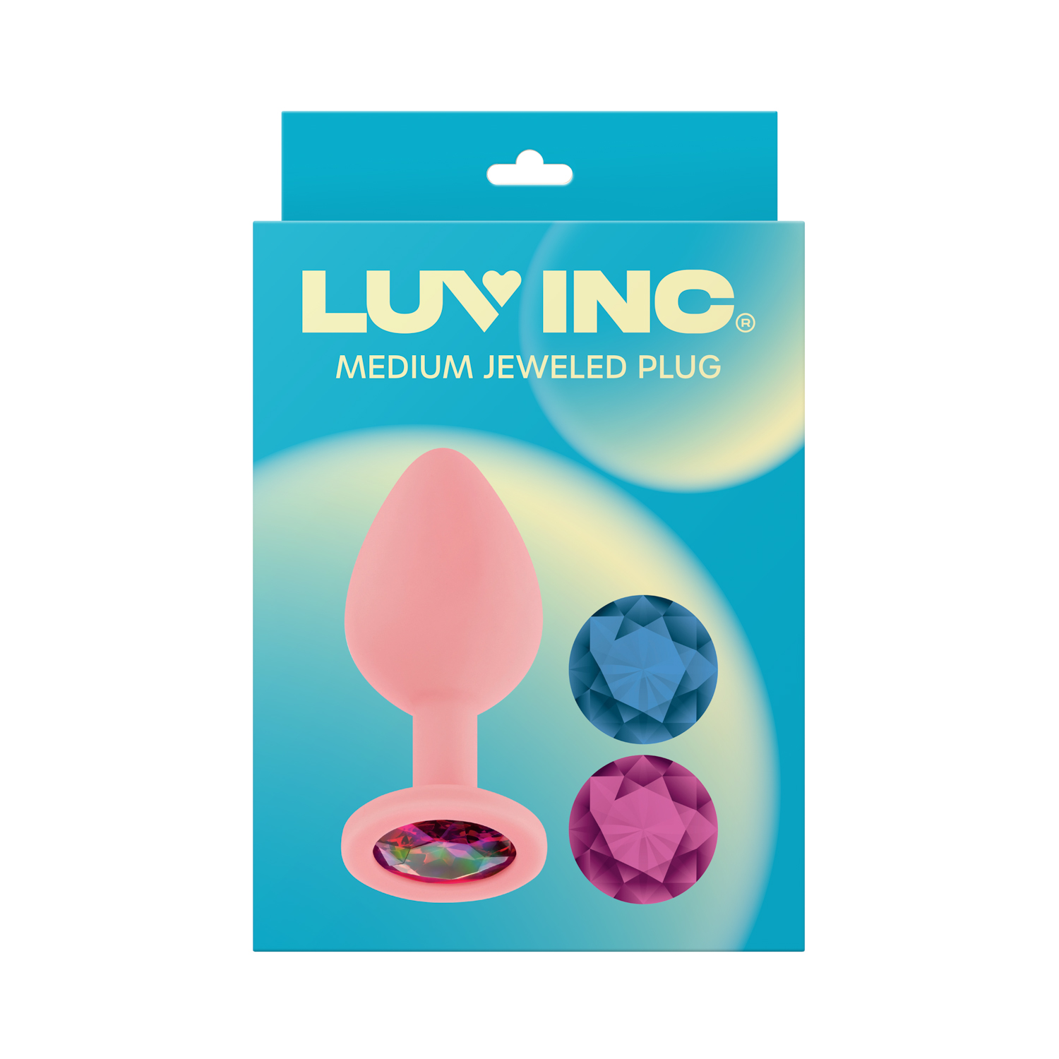 Luv_Lab_Jeweled Plug_Coral