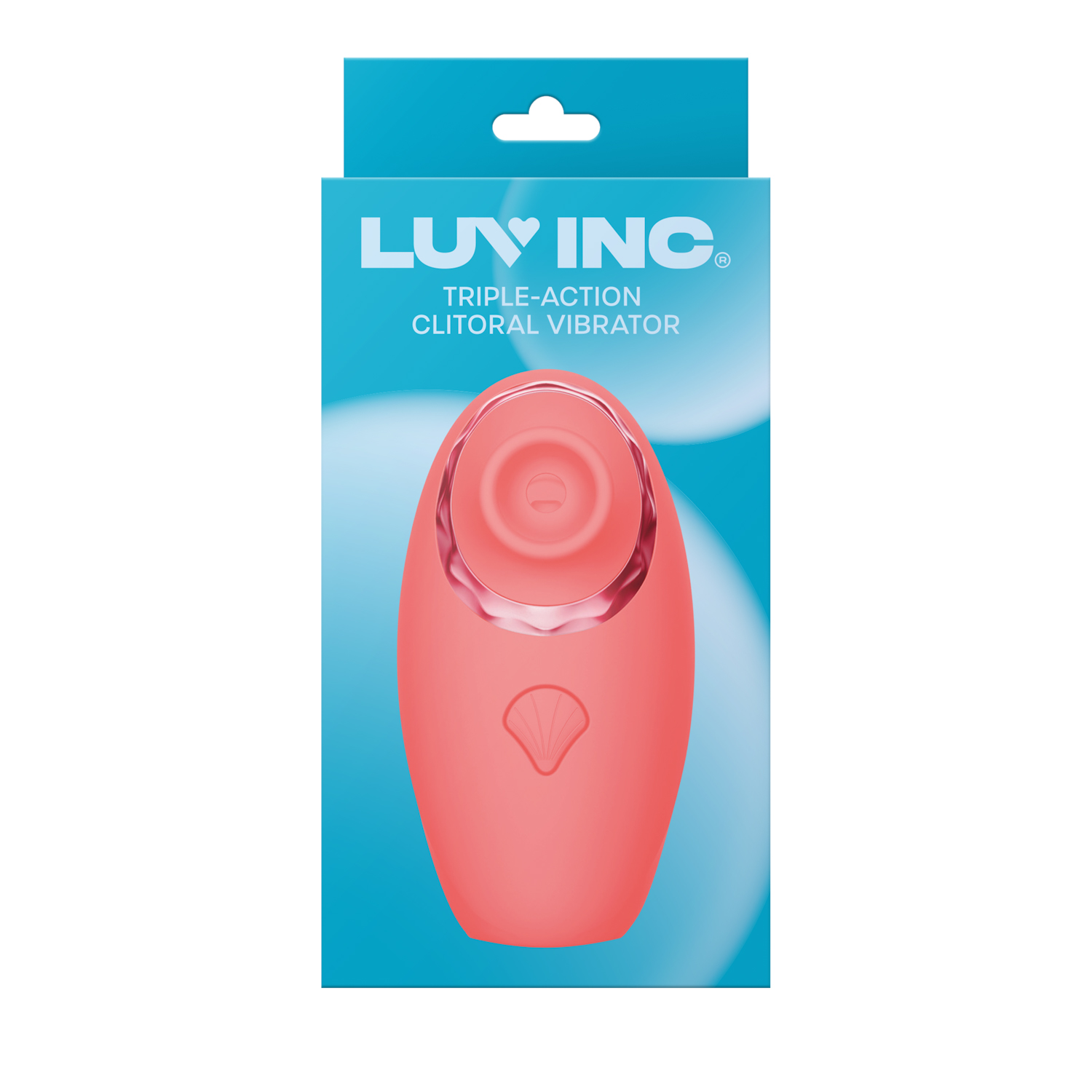 LuvInc_Triple-Action Clitoral Vibrator_coral