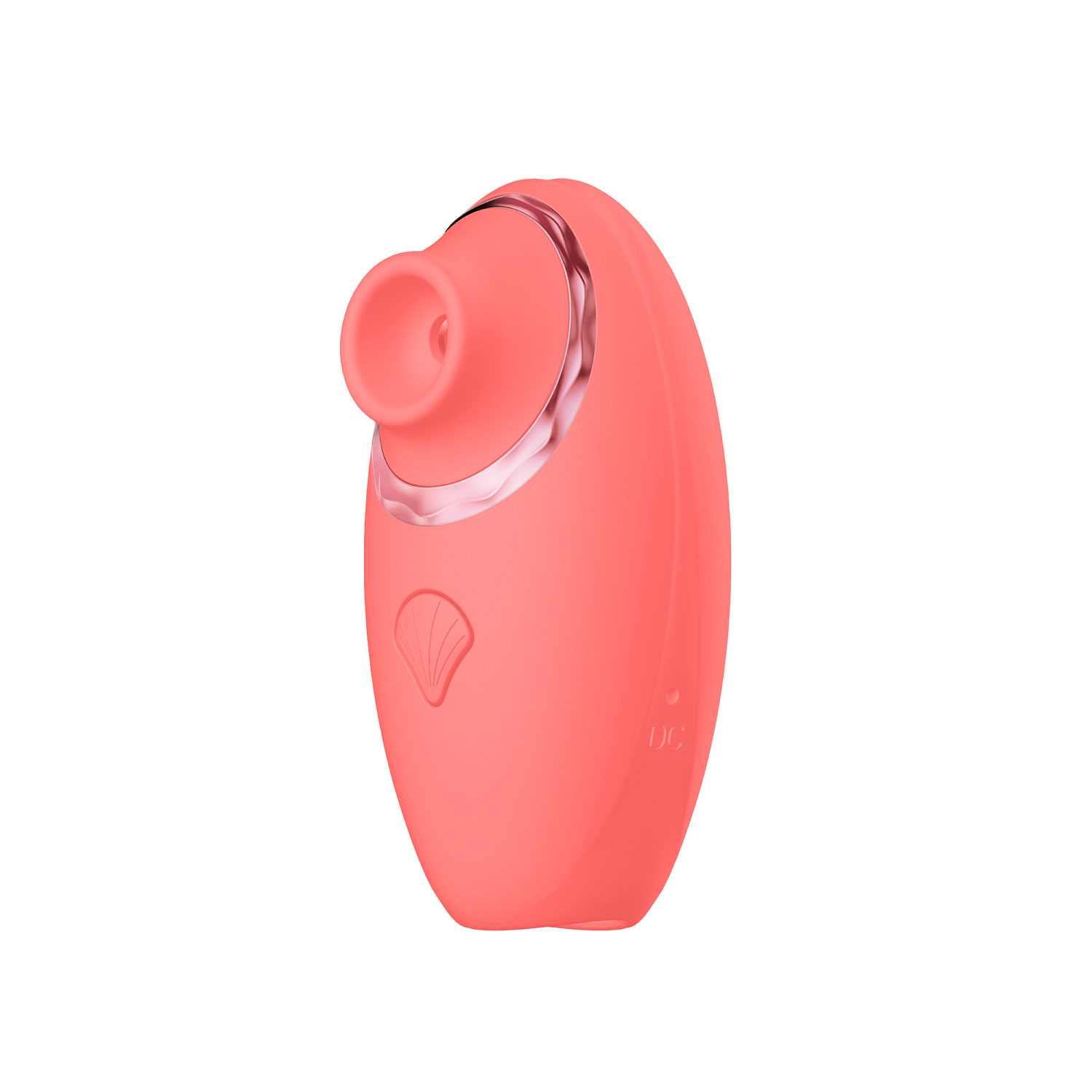Luv-Inc-Triple-Action-Clitoral-Vibrator-Coral-Side