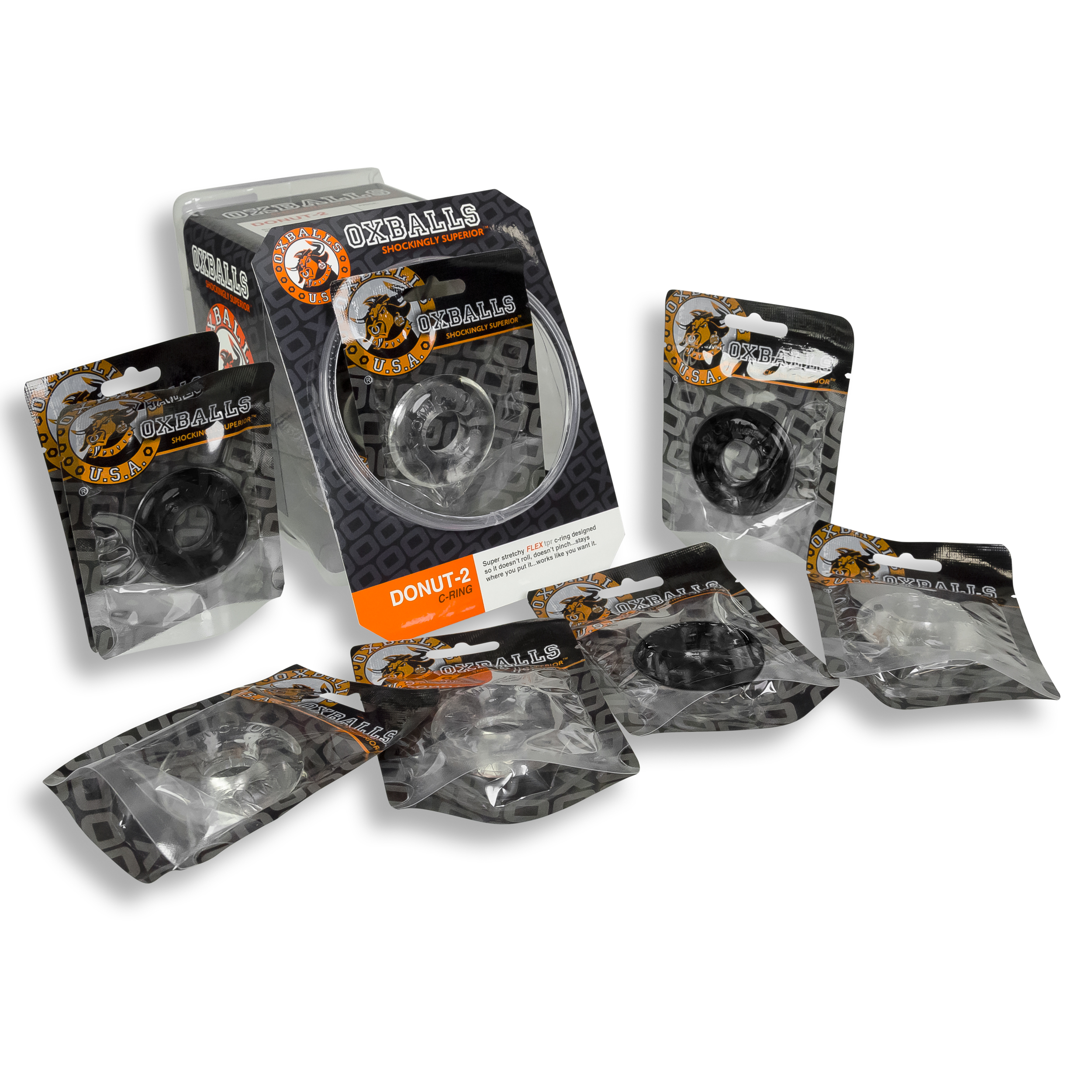 DONUT-2 bowl OXBALLS blk-clr-2 HQ