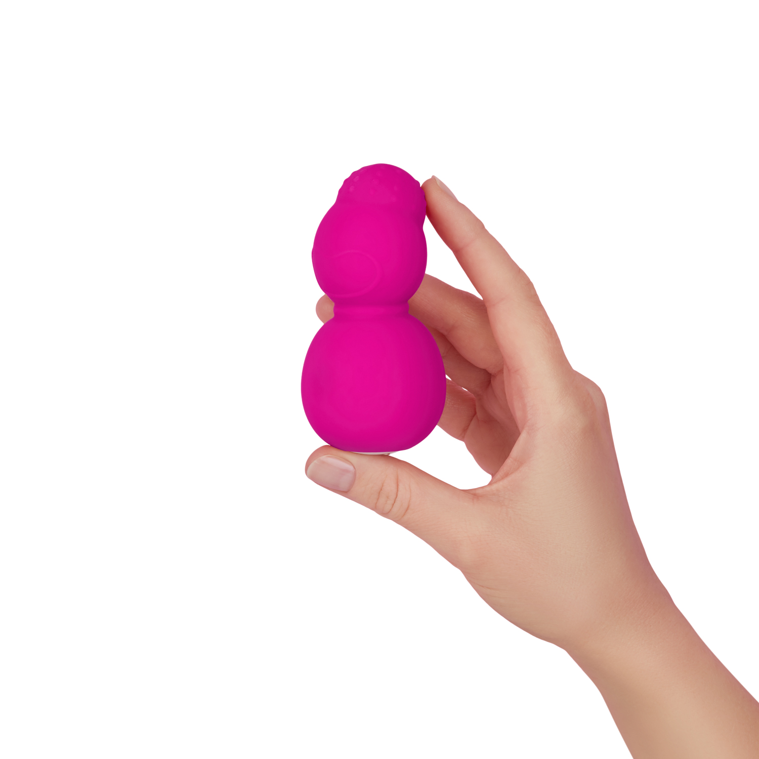 Nubby-Massager-Pink-In-Hand