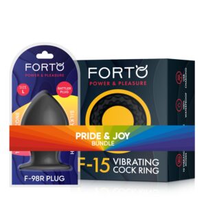 F-15 Vibrating Cock Ring Pride Bundle